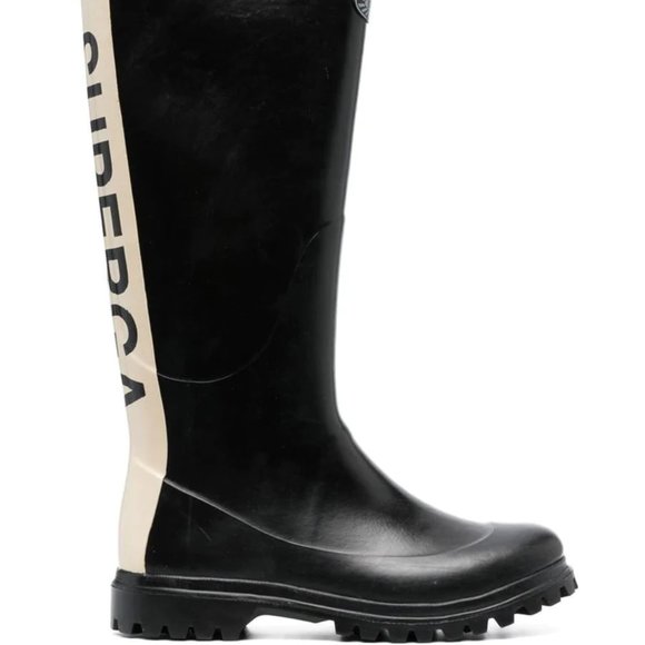 Superga, size 6, tall black boot - Picture 2 of 5